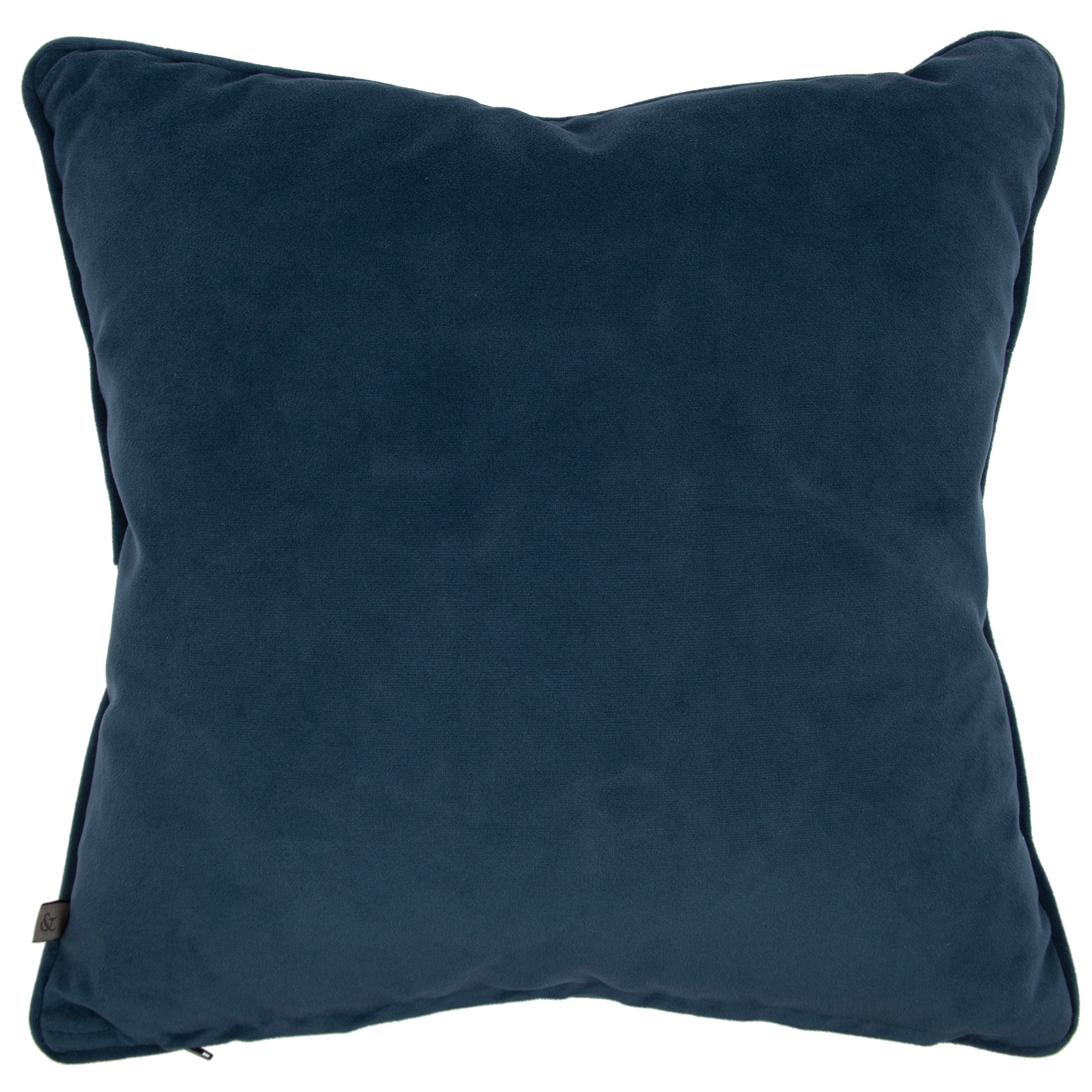 Opulence Velvet Cushion By Graham Brown In Midnight Blue